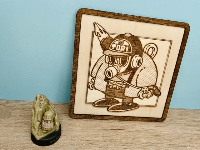 Plaque "Akira Toriyama"