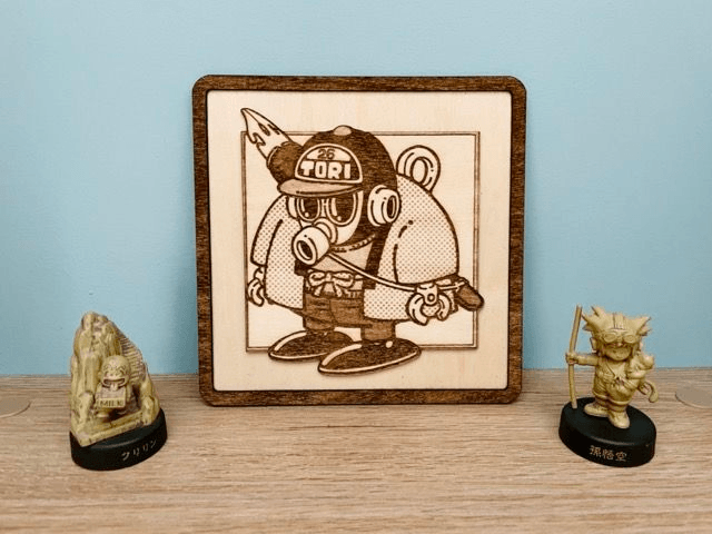 Plaque "Akira Toriyama"