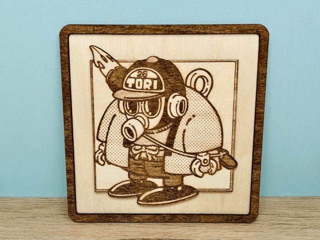 Plaque "Akira Toriyama"